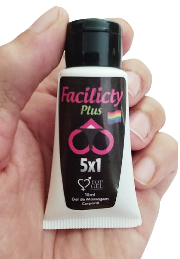 Facilicty Gel Lubrificante para Sexo Anal 15ml Top Gel